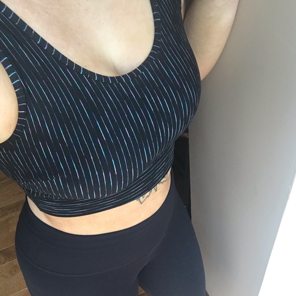 Athleisure crop top
